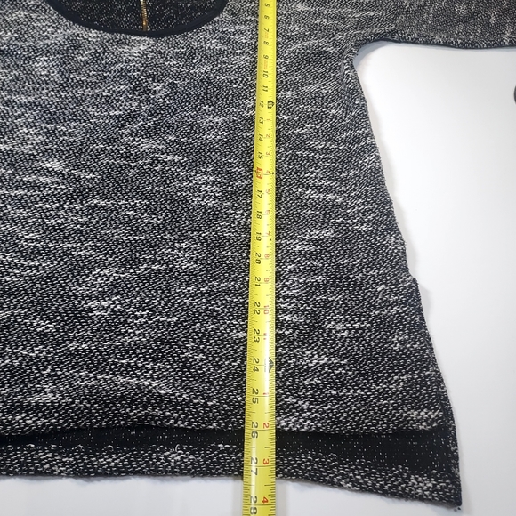 Soft Surroundings Downtown Tunic Marled Sweater, L - Picture 6 of 10